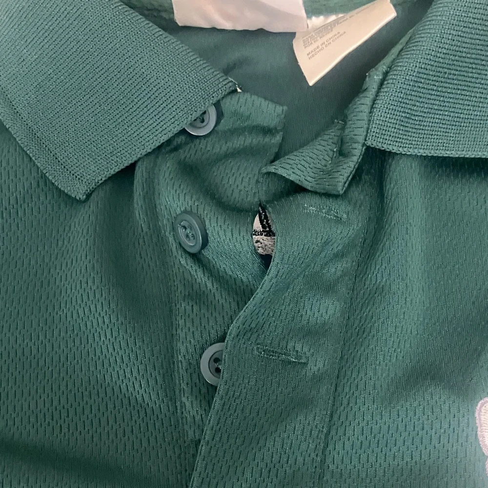 Dale Earnhardt Jr #88 Green and White Men’s Medium Polo Shirt - Picture 7 of 11